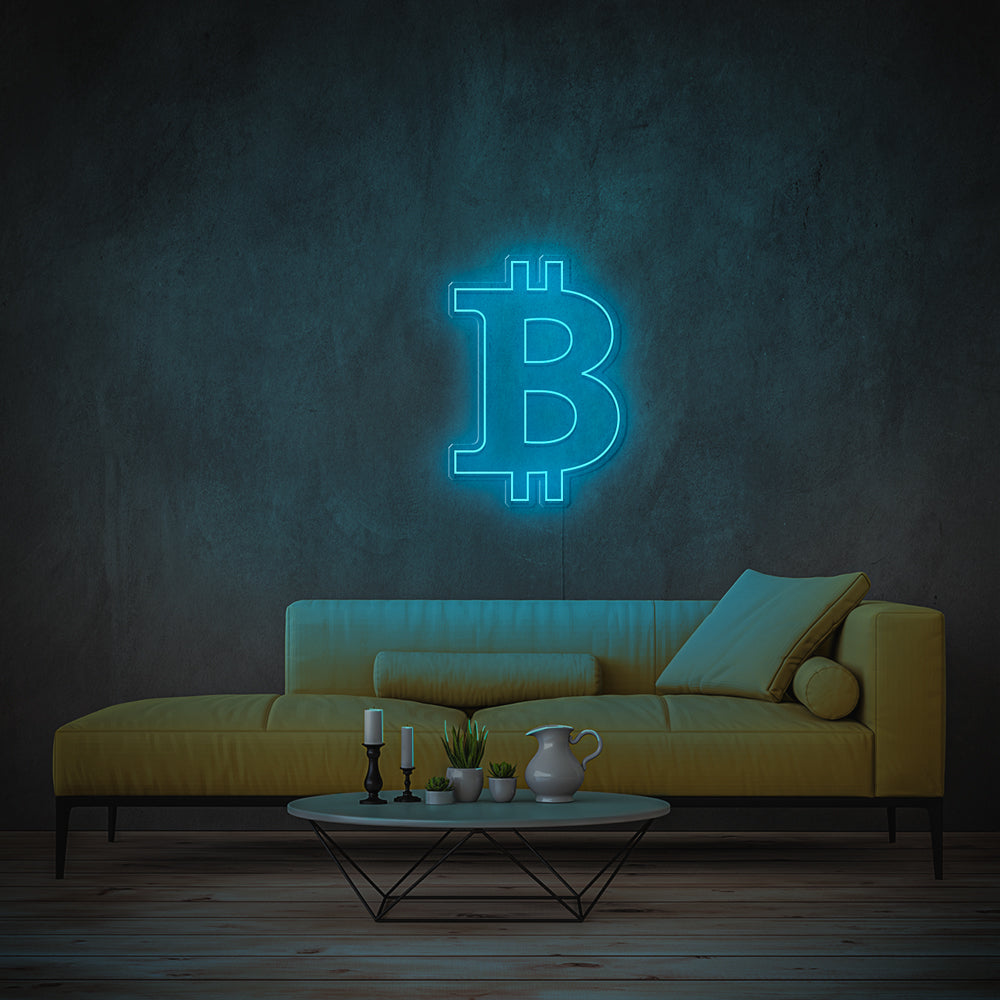 Bitcoin | Neon LED Sign | Elitist