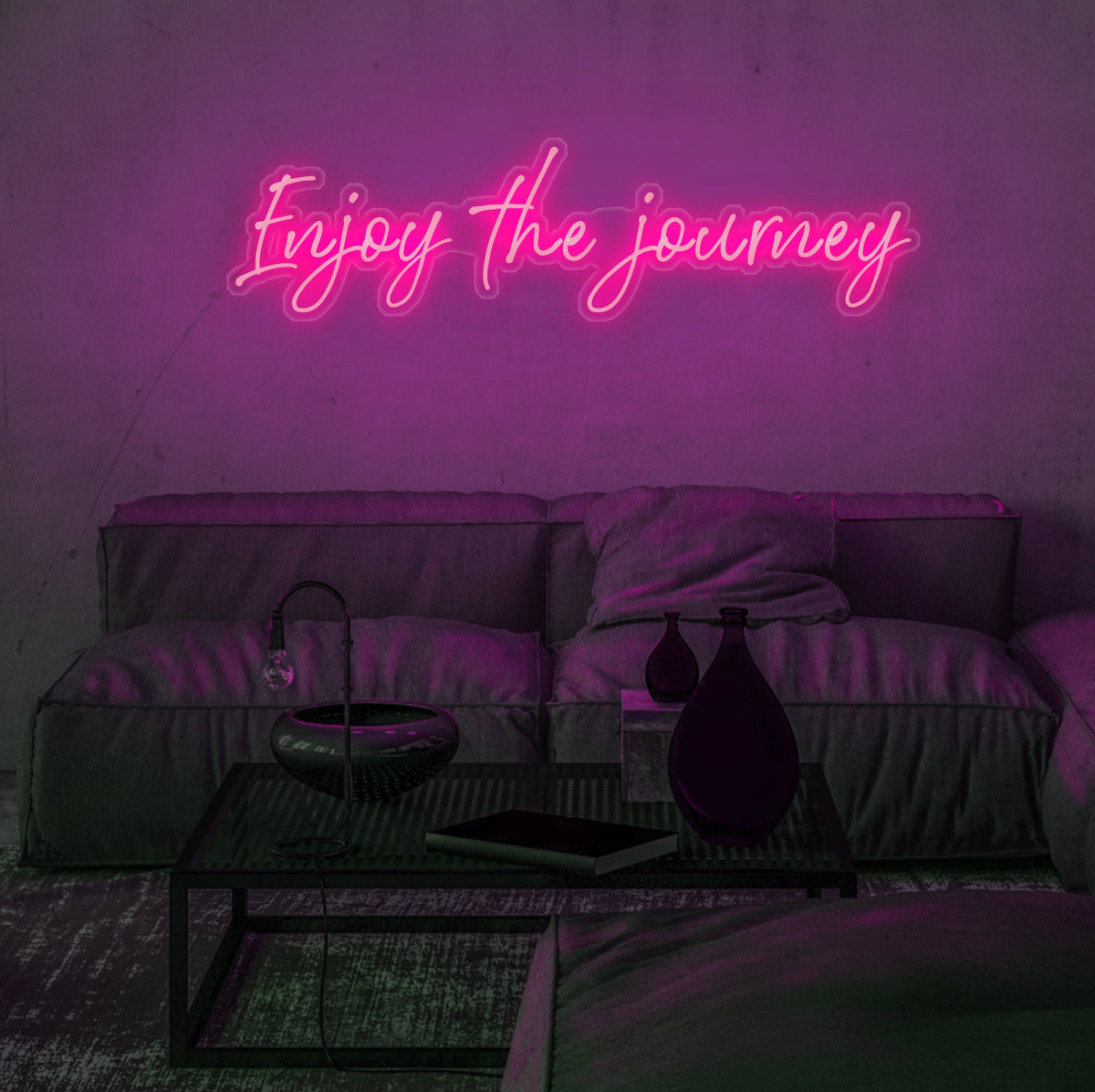 Enjoy The Journey, Perfect Travel Neon Sign