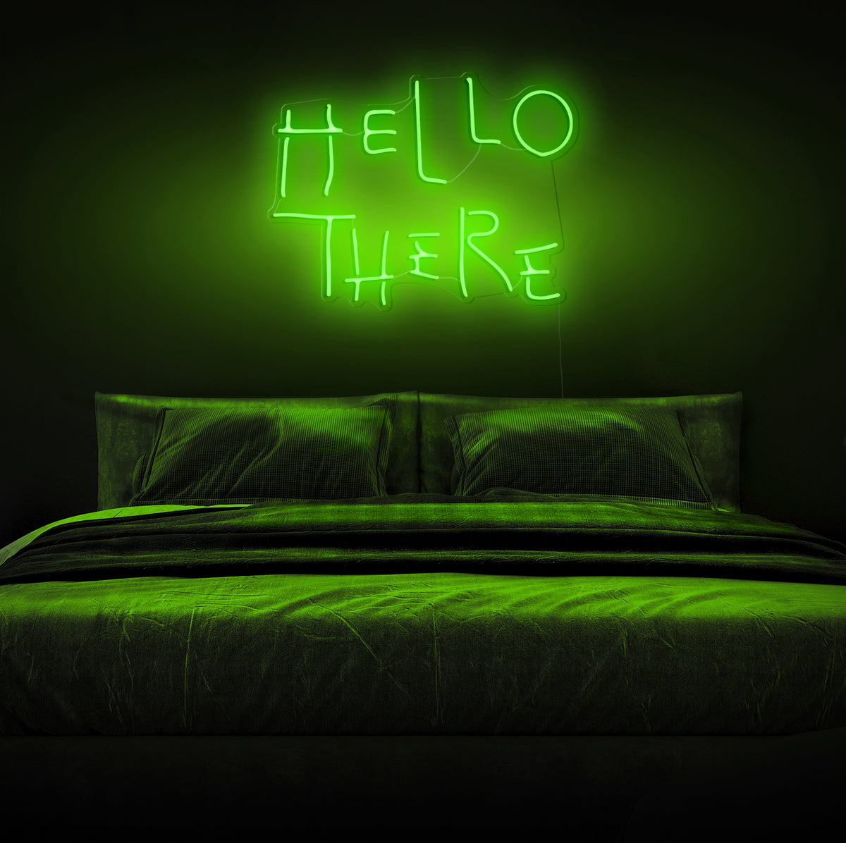 Hello there pink neon Sticker by Delphimages Photo Creations - Pixels